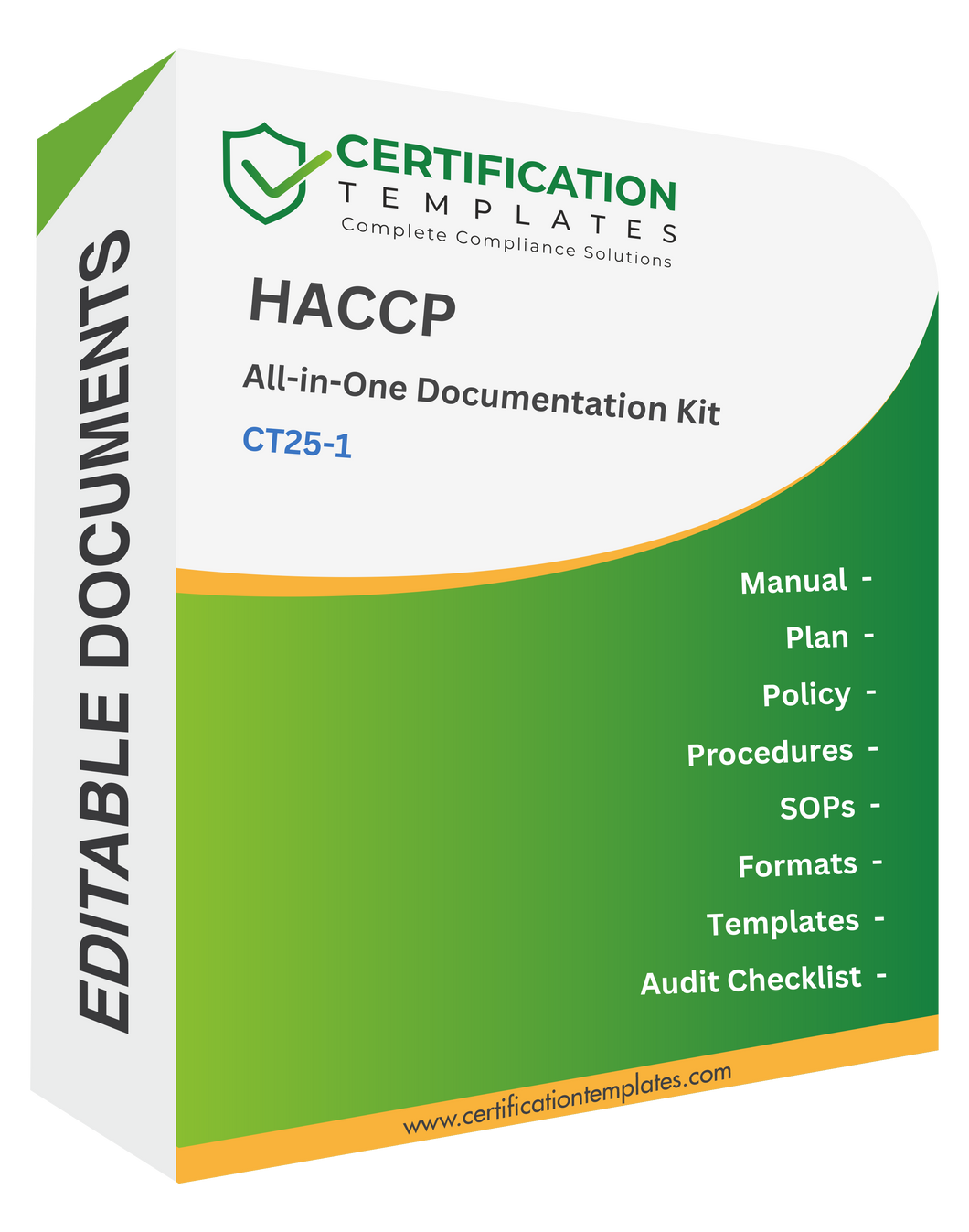 HACCP Documentation Kit