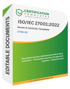 ISO 27001 Annex A Controls